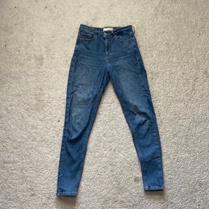Blue jeans, size 6, W28/71cm, Length 32/81cm